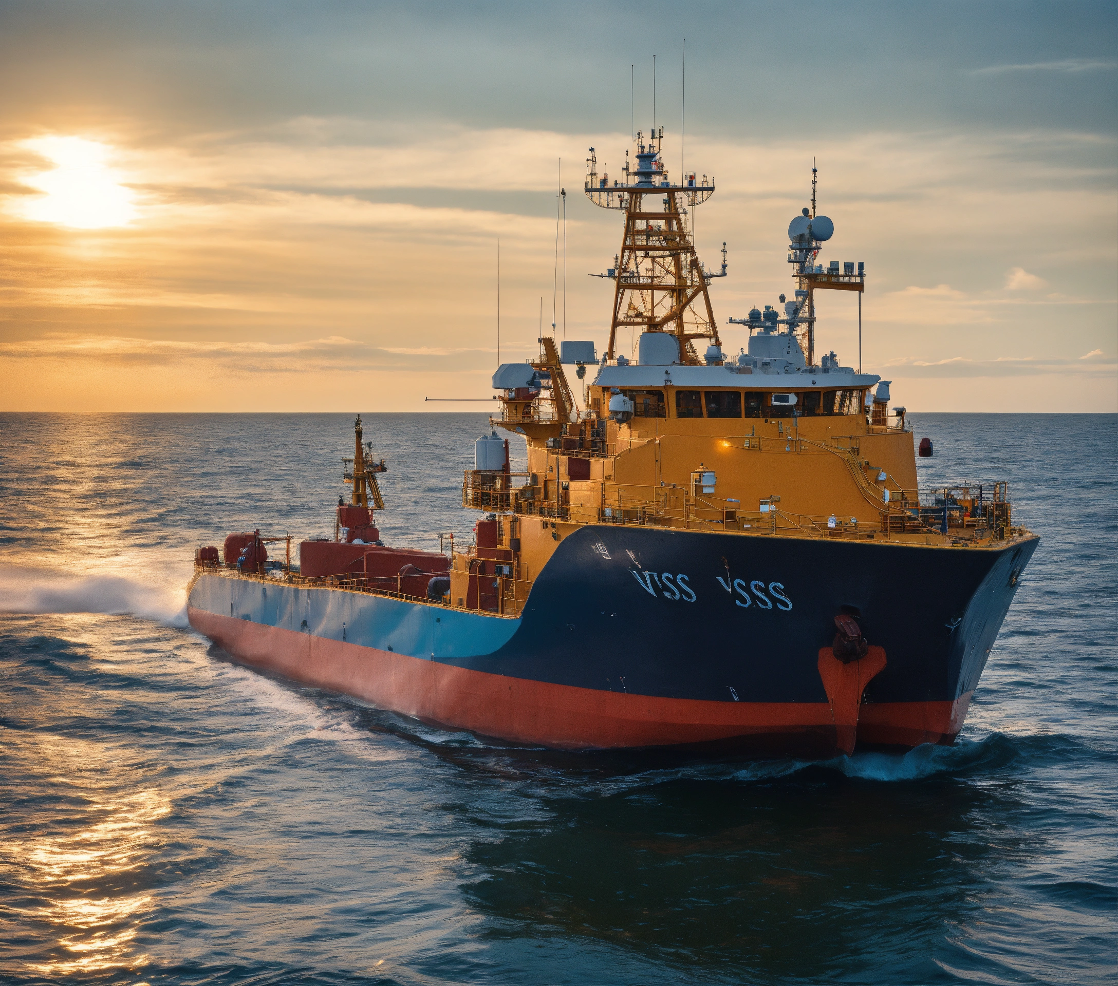 inspeção do navio